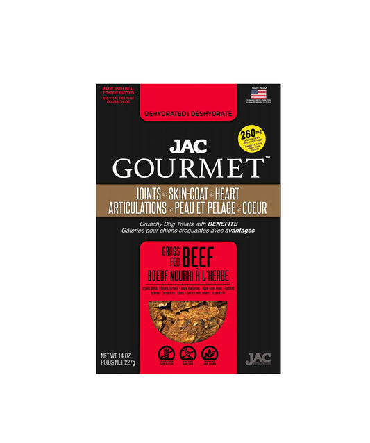 Jac Gourmet - Gâteries Croquantes avec Avantages - Boeuf