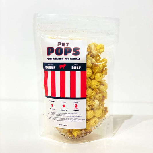 Popcorn pour Animaux - Boeuf